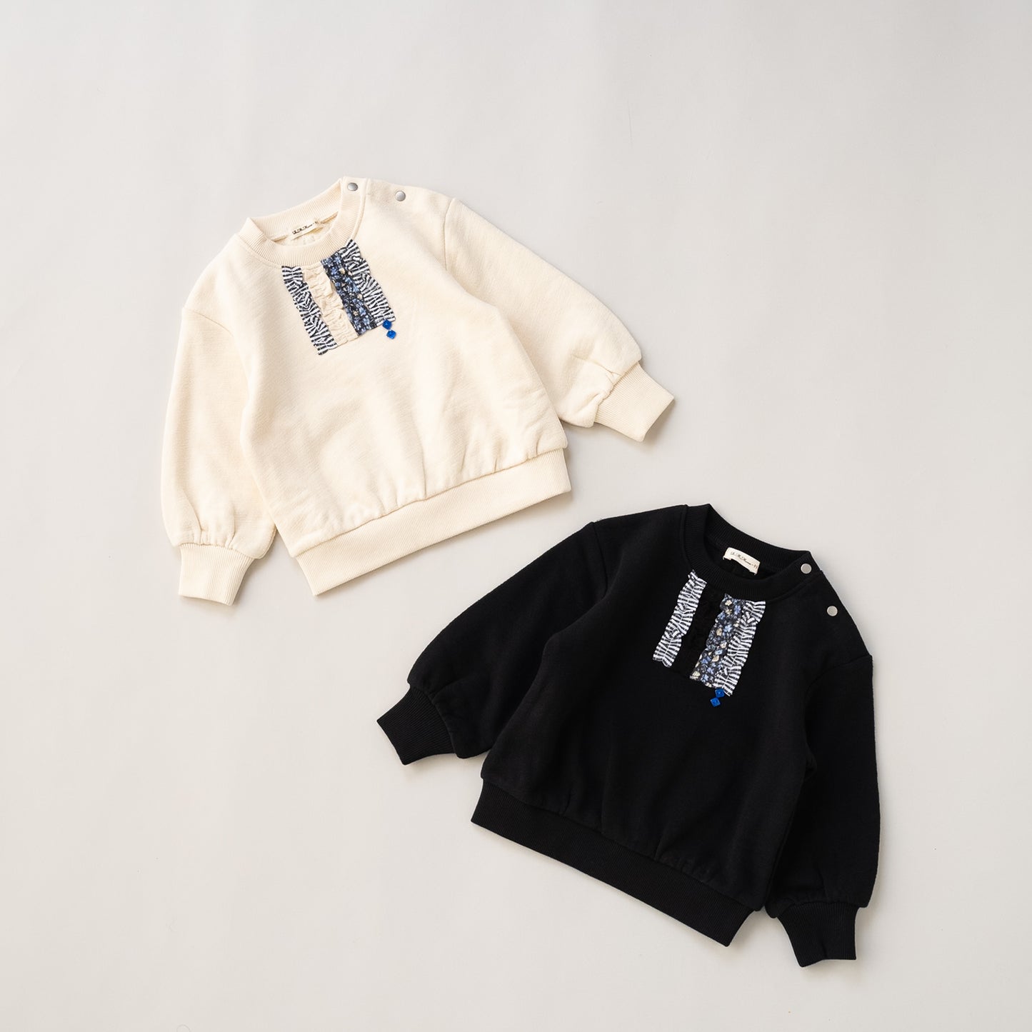 ぽわん袖トレーナー IVORY