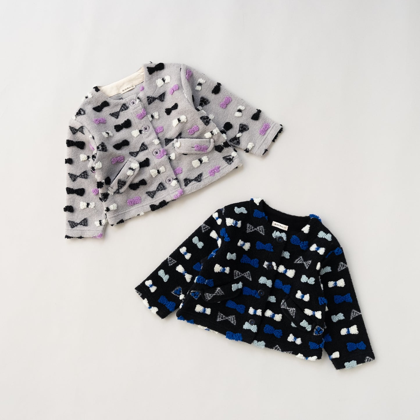 ボアフリースジャケット BLACK