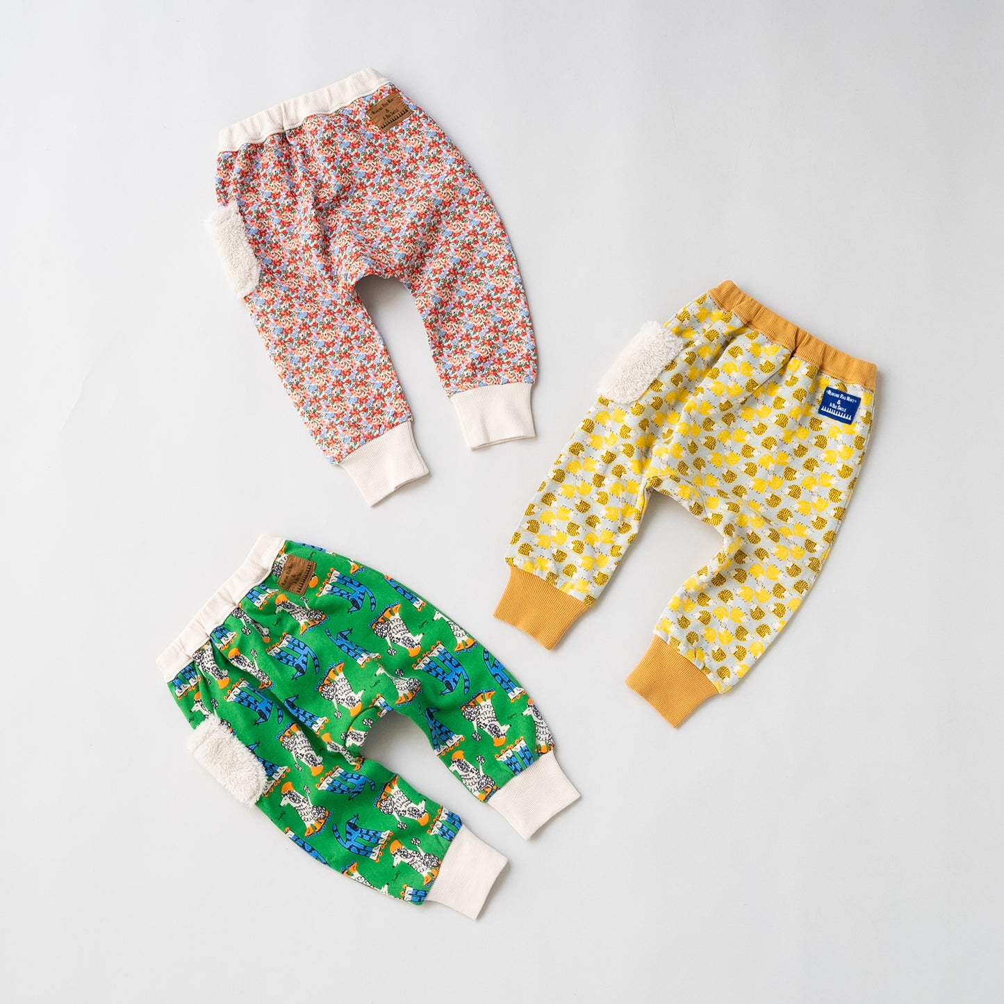 ベビーパンツ 【はりねずみ】 YELLOW