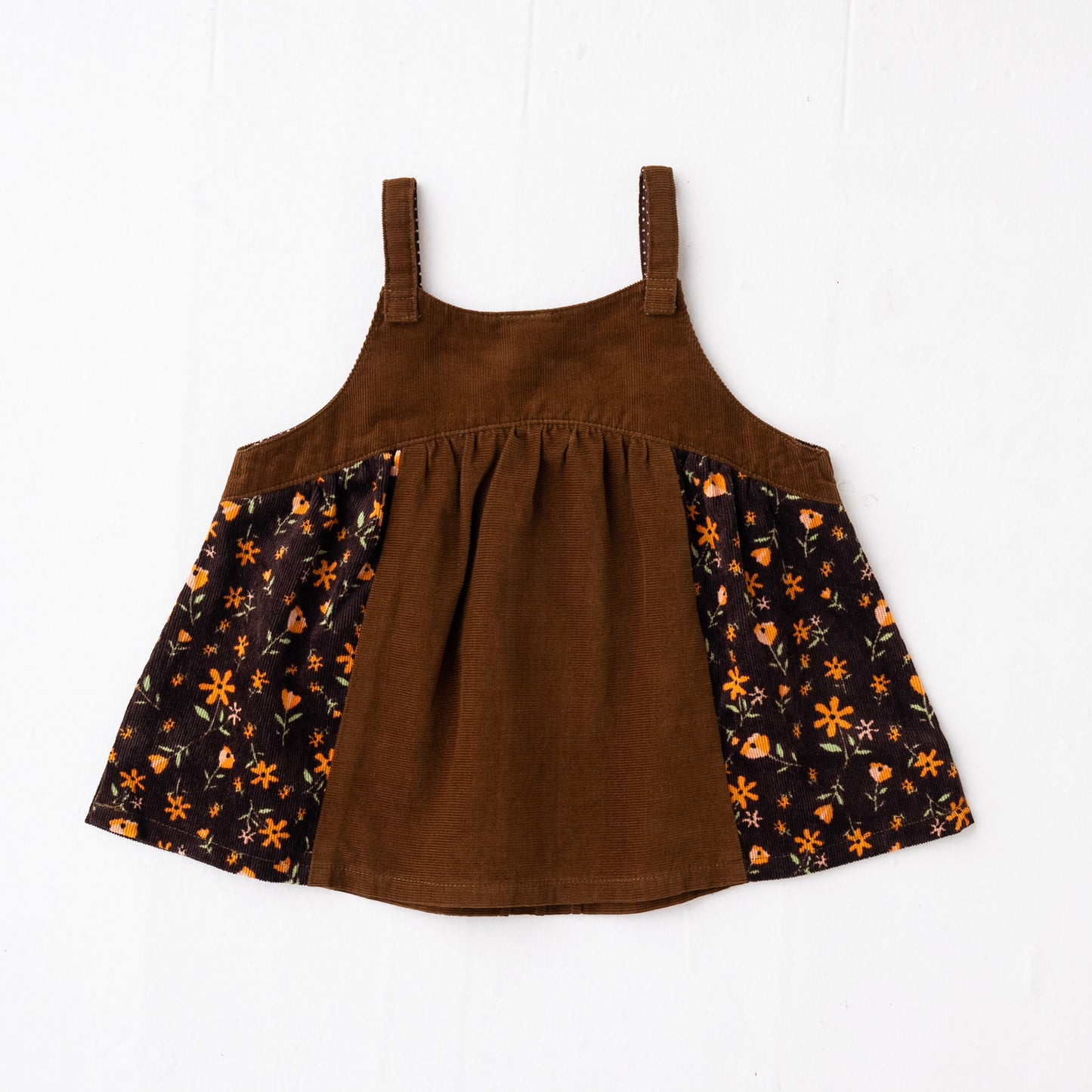 チュニックベスト&パンツセット BROWN