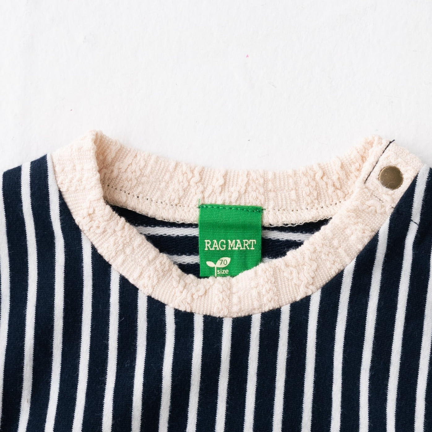 ボーダーTシャツ&パンツセット NAVY