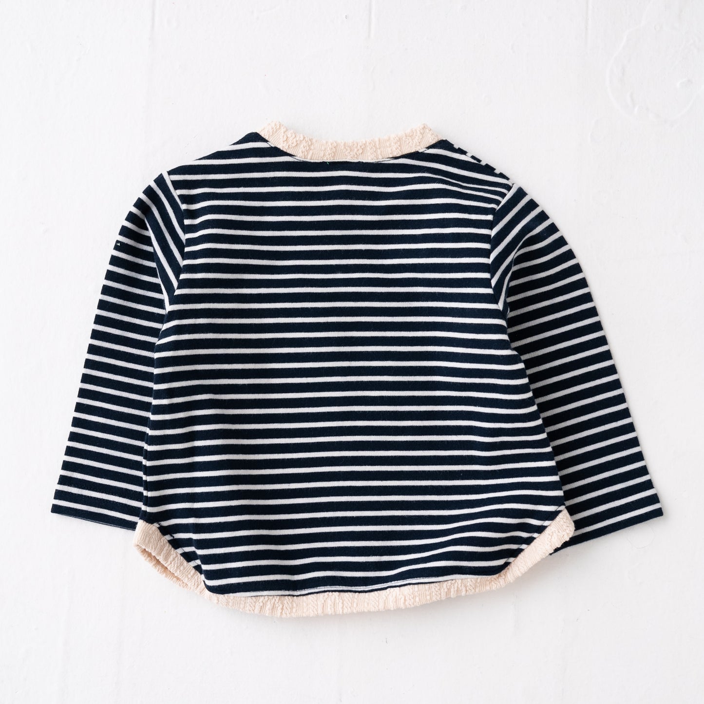ボーダーTシャツ&パンツセット NAVY