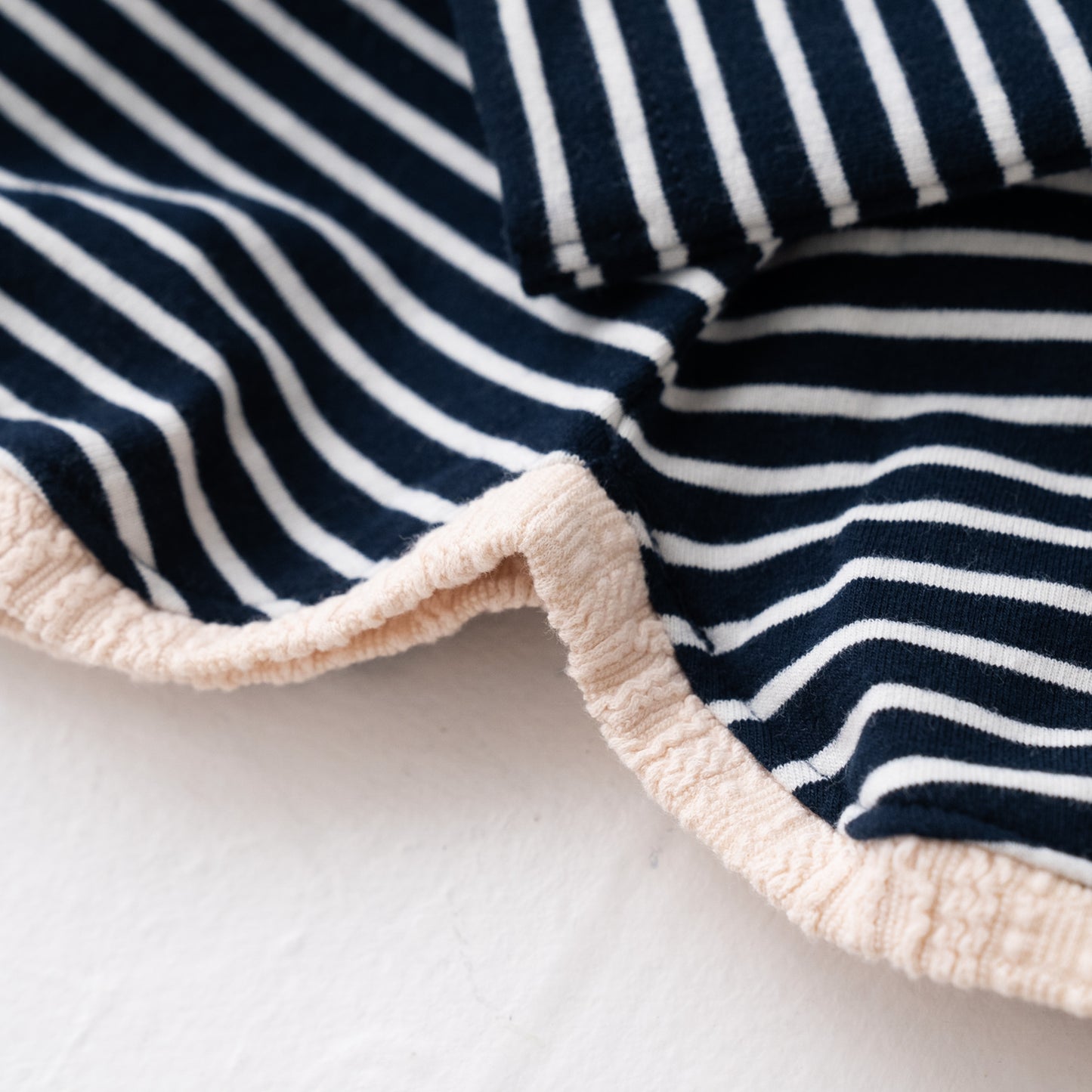 ボーダーTシャツ&パンツセット NAVY