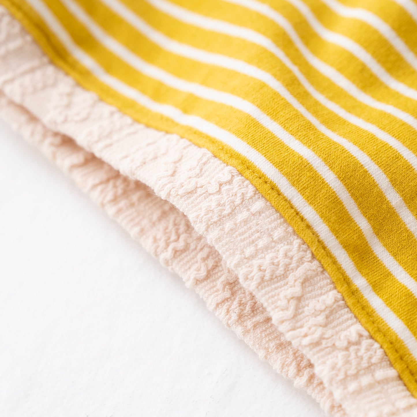 ボーダーTシャツ&パンツセット YELLOW