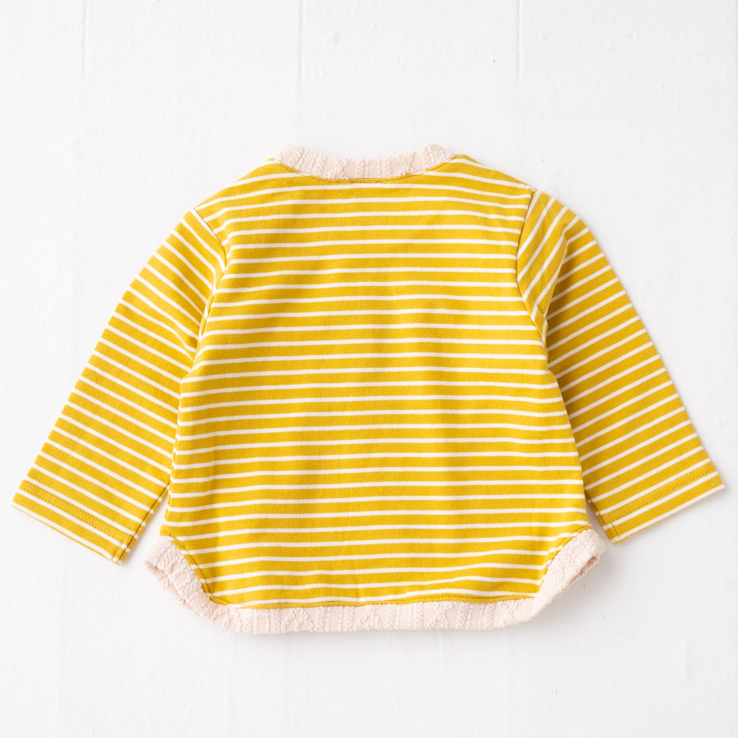 ボーダーTシャツ&パンツセット YELLOW