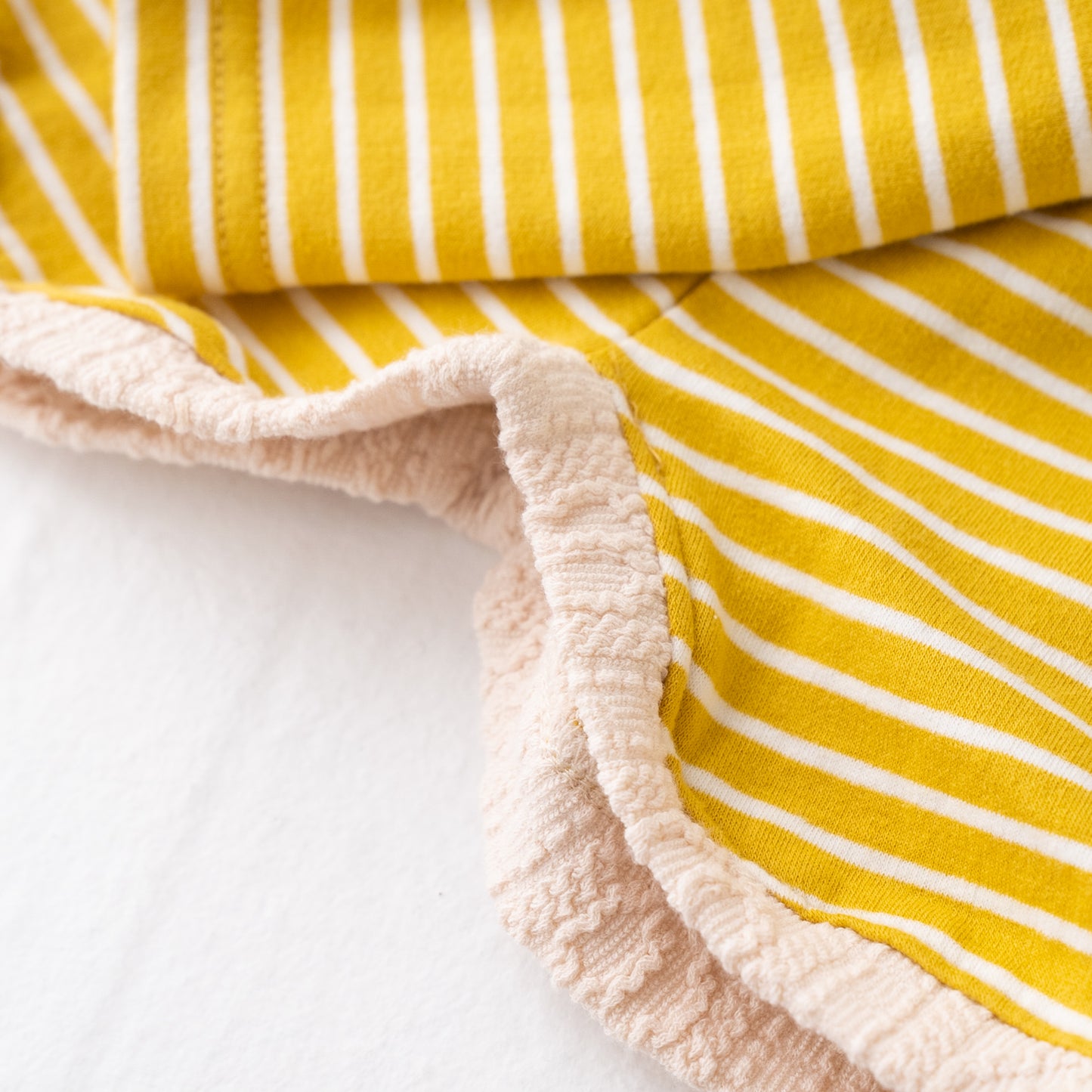 ボーダーTシャツ&パンツセット YELLOW