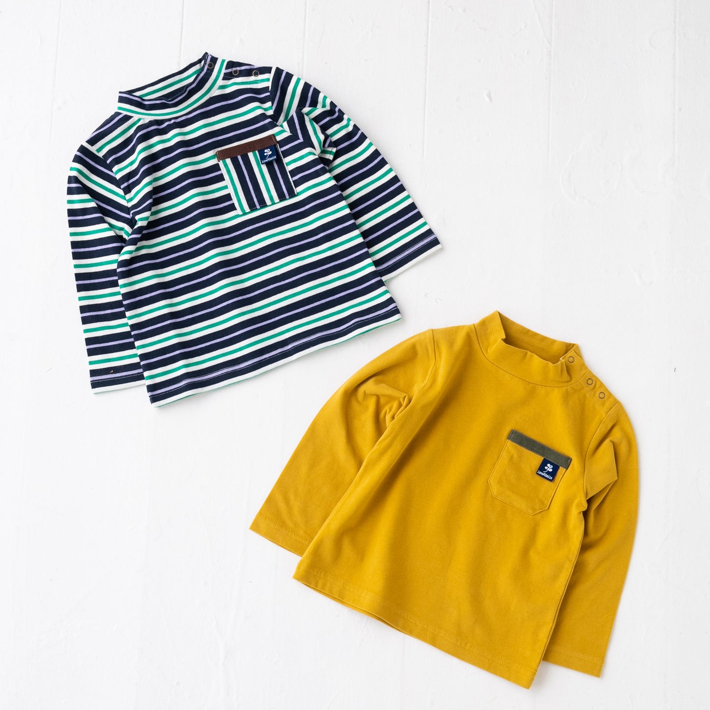 ハイネックTシャツ YELLOW