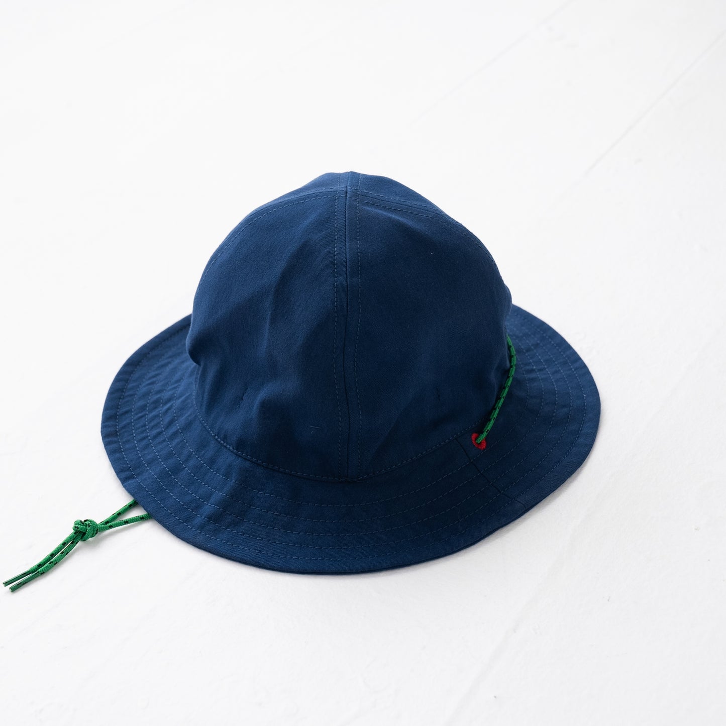 ワッペン付きサファリハット NAVY