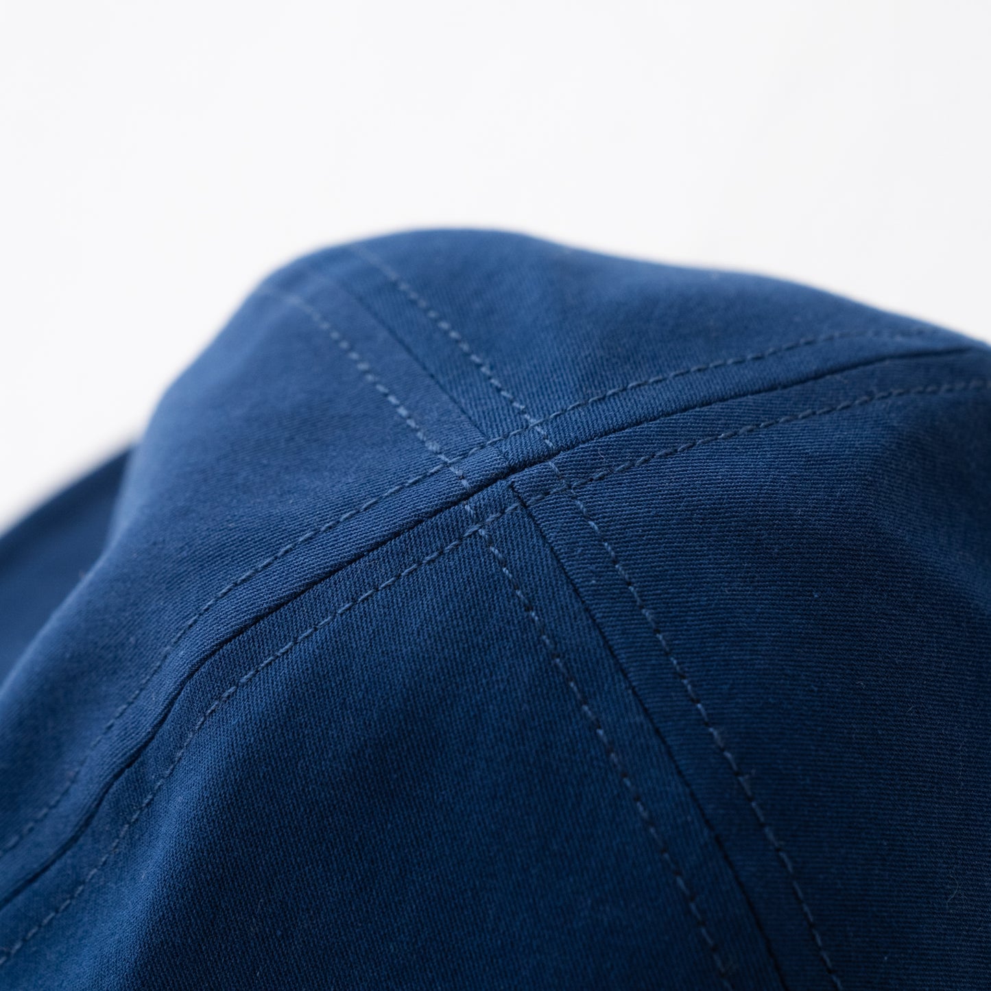 ワッペン付きサファリハット NAVY