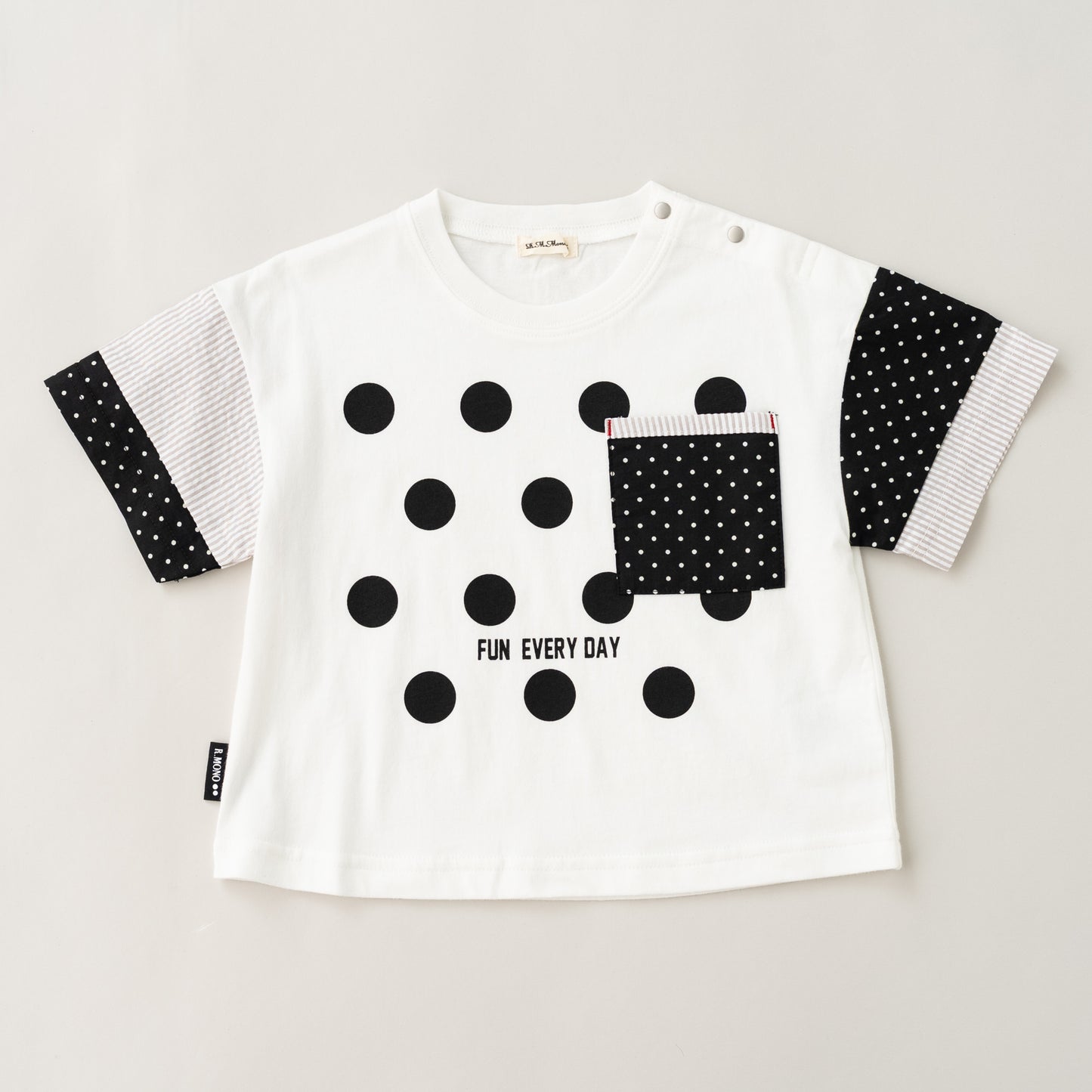 胸ポケットワイドTシャツ OFF-WHITE