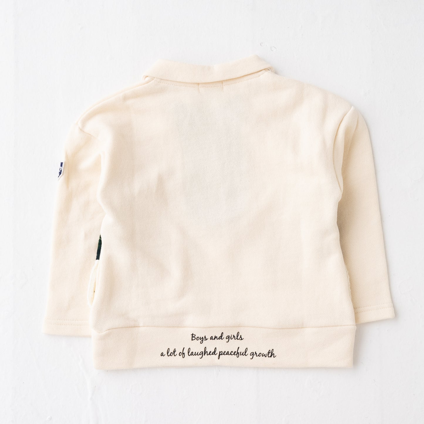 ジップアッププルオーバー IVORY