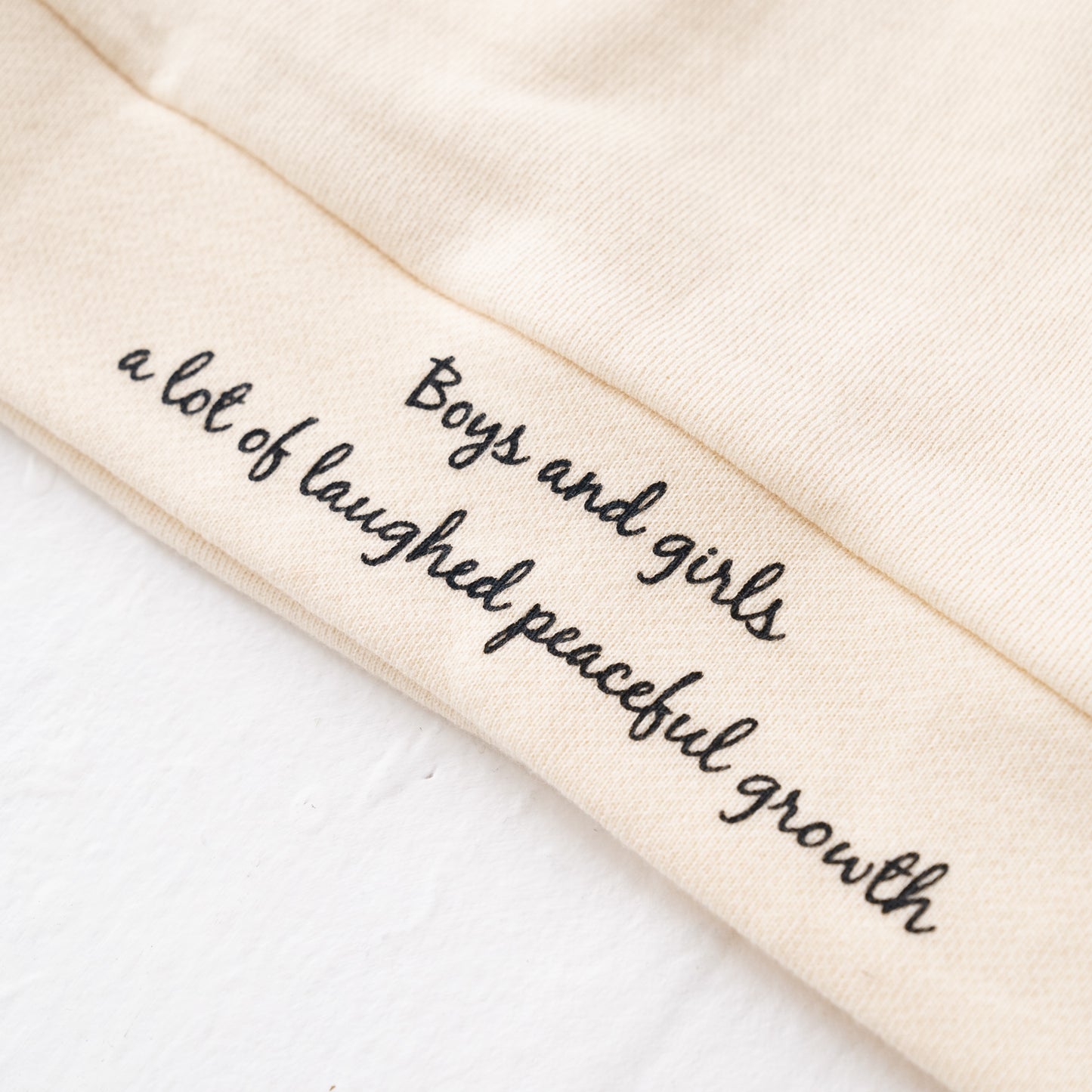 ジップアッププルオーバー IVORY