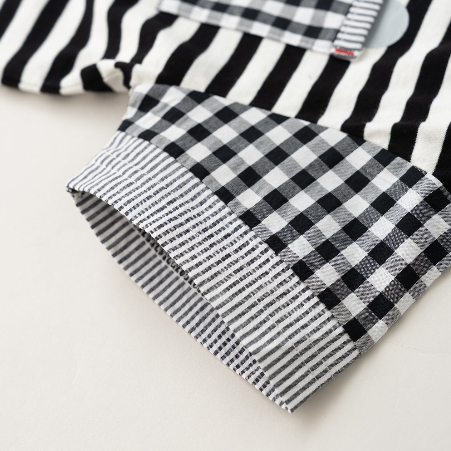 胸ポケットワイドTシャツ BORDER