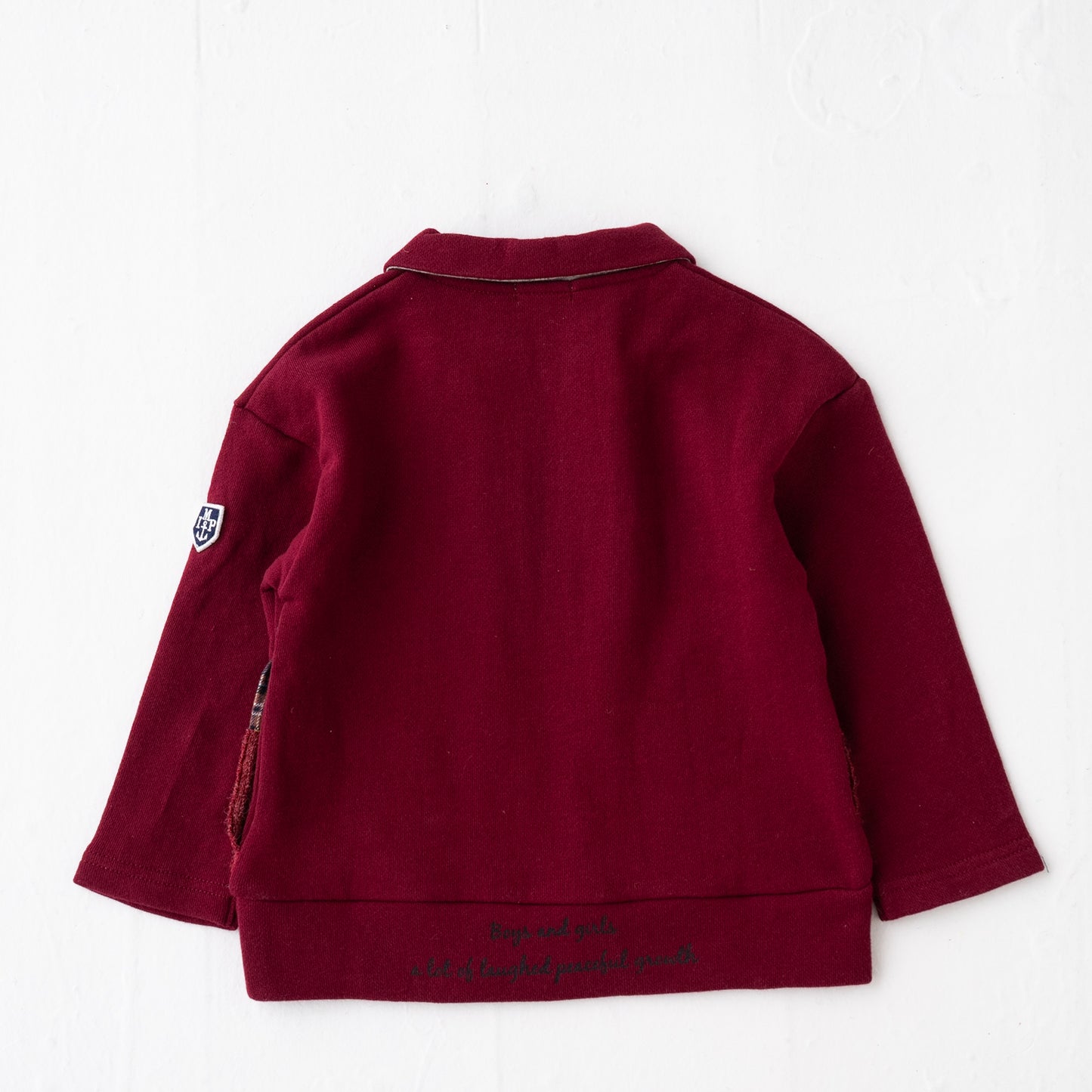 ジップアッププルオーバー RED