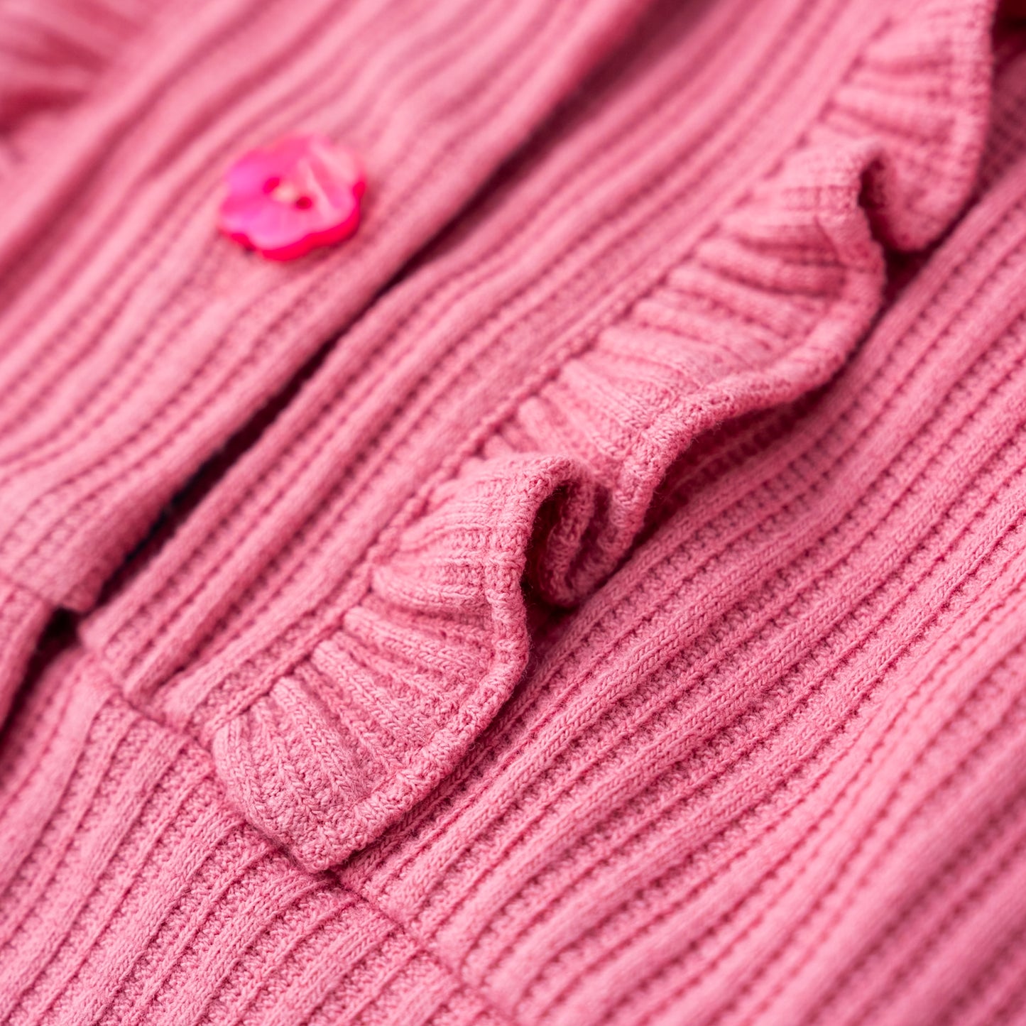 ニットカーディガン PINK