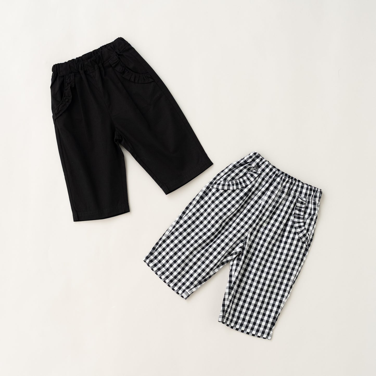 サブリナパンツ BLACK