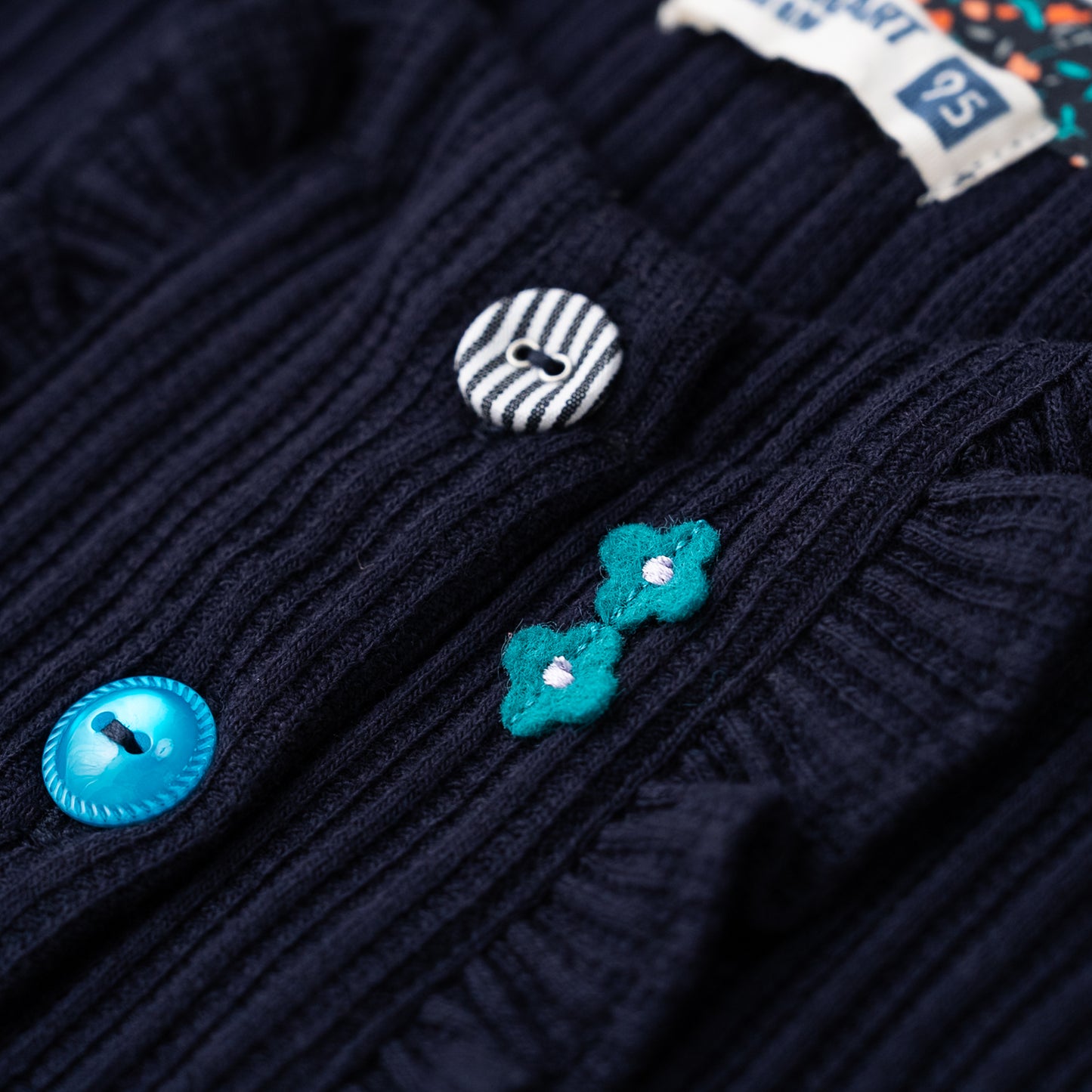ニットカーディガン NAVY