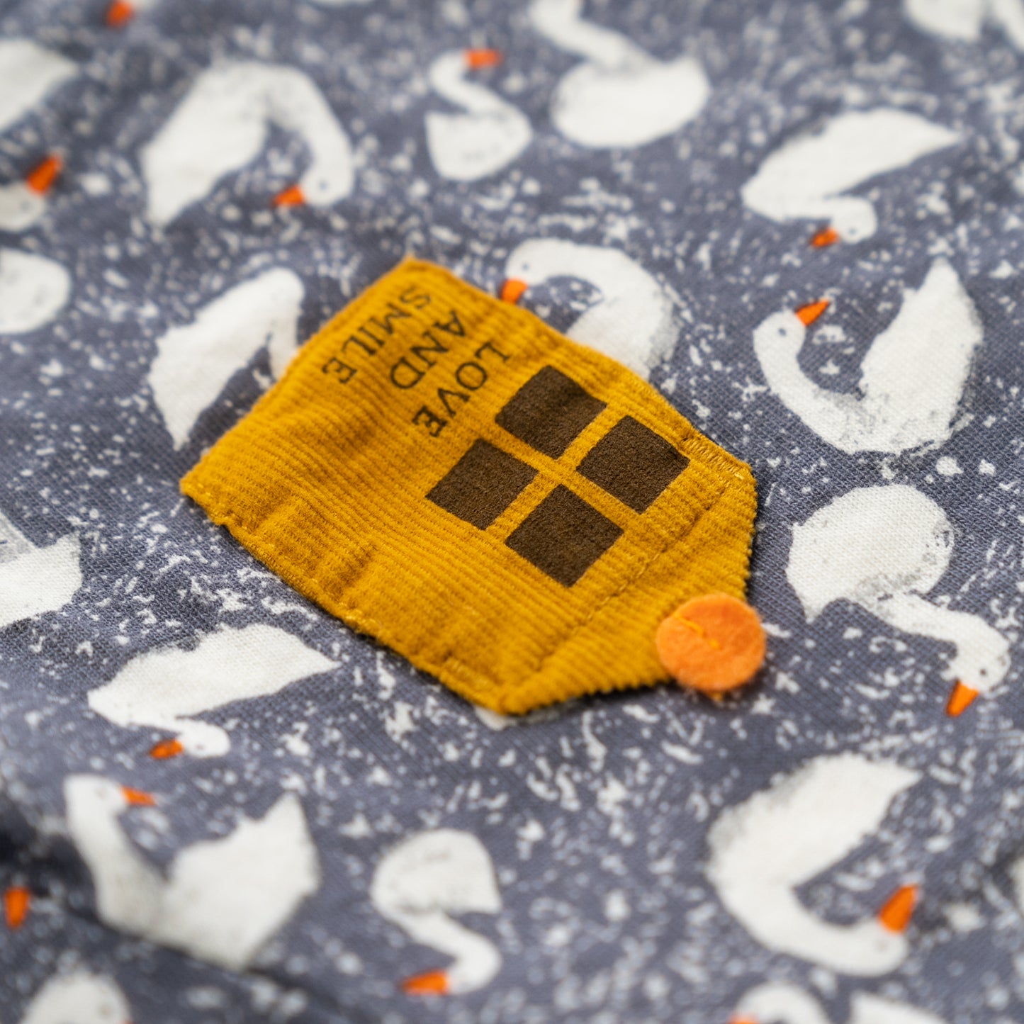 切り替え2WAYカバーオール -アヒル- GRAY