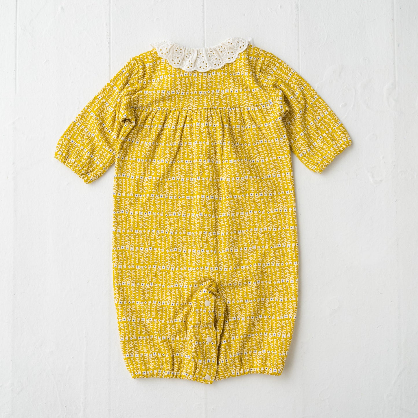 切り替え2WAYリボンカバーオール YELLOW