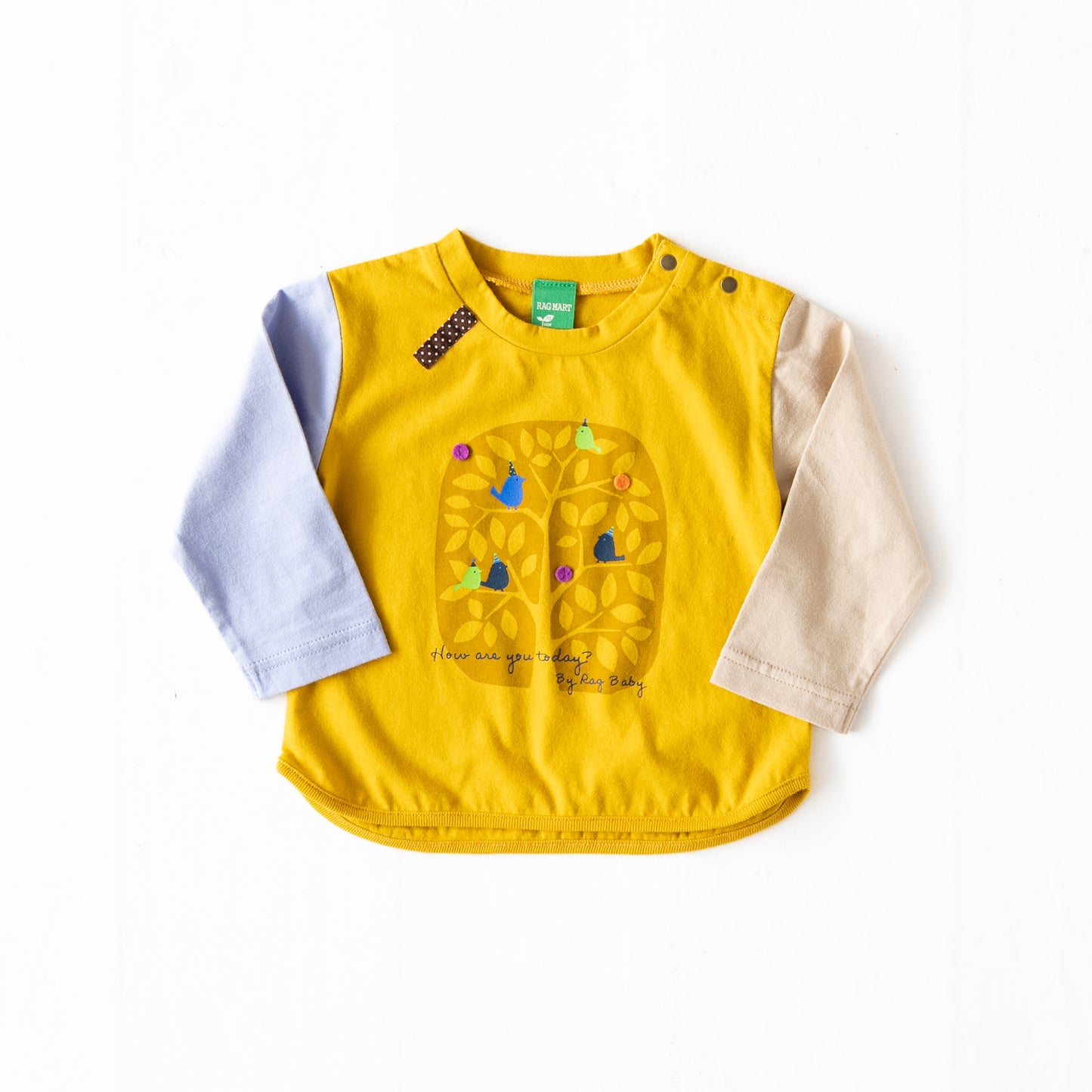 ベビーTシャツ YELLOW
