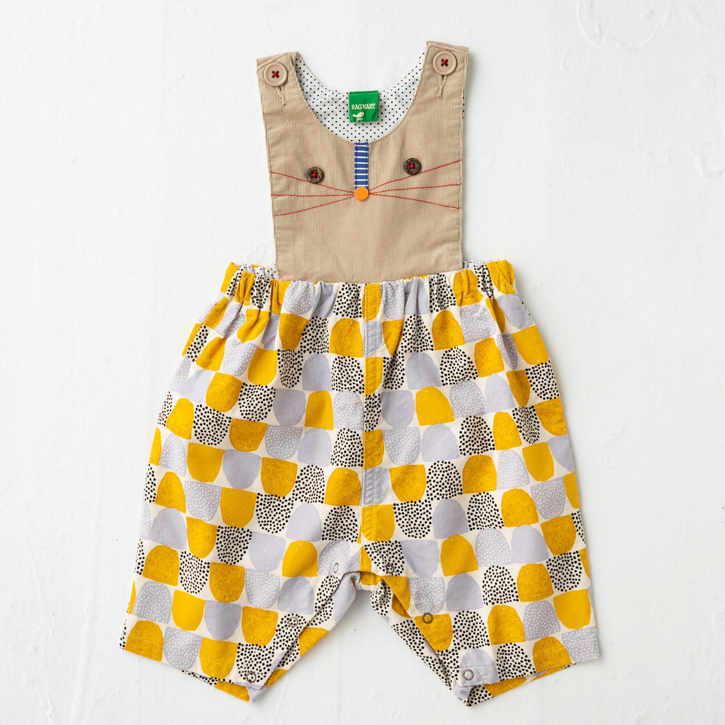 キャラクターサロペット YELLOW