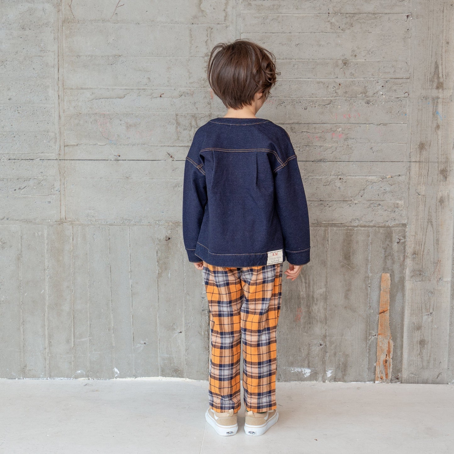 デニムニットジャケット NAVY