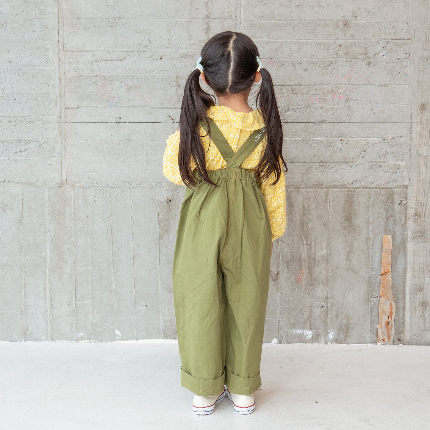 サロペットパンツ KHAKI
