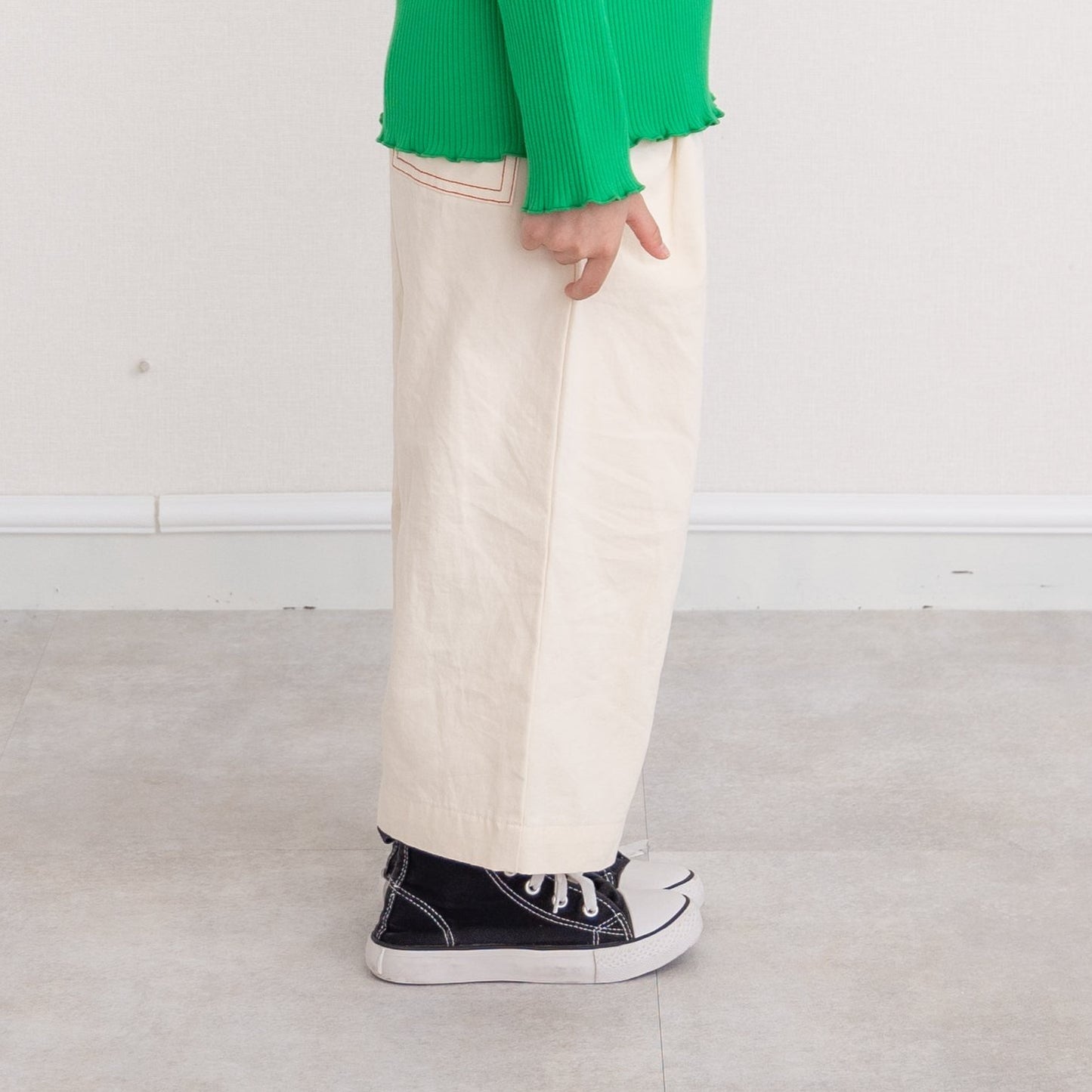 ワイドパンツ BEIGE