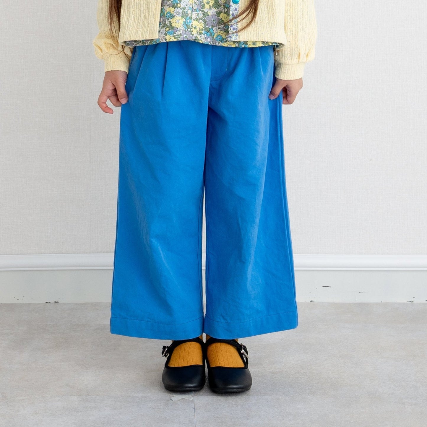ワイドパンツ BLUE