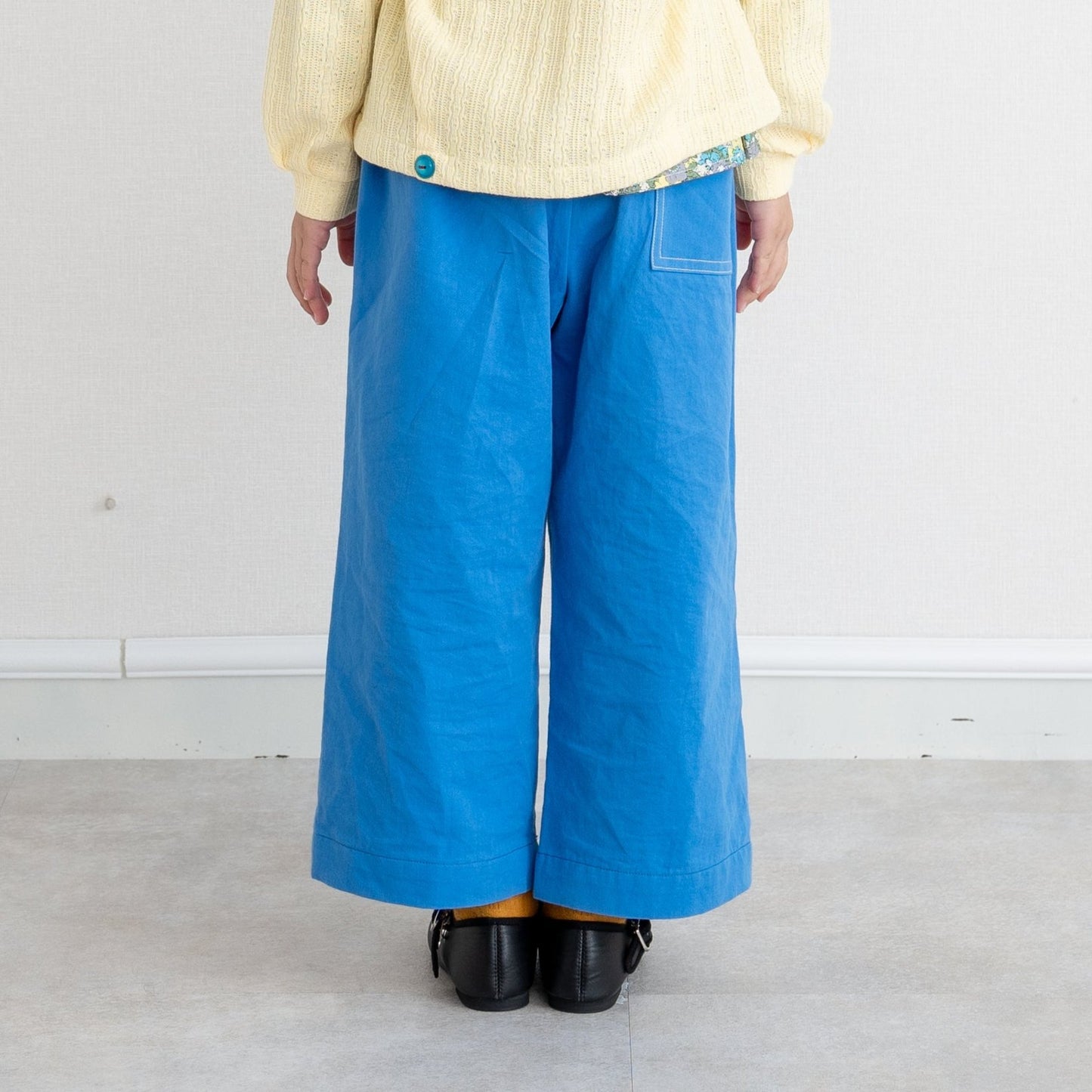 ワイドパンツ BLUE