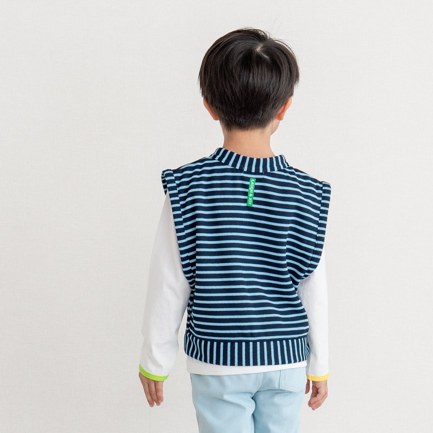 ロンT&ボーダーベストセット NAVY