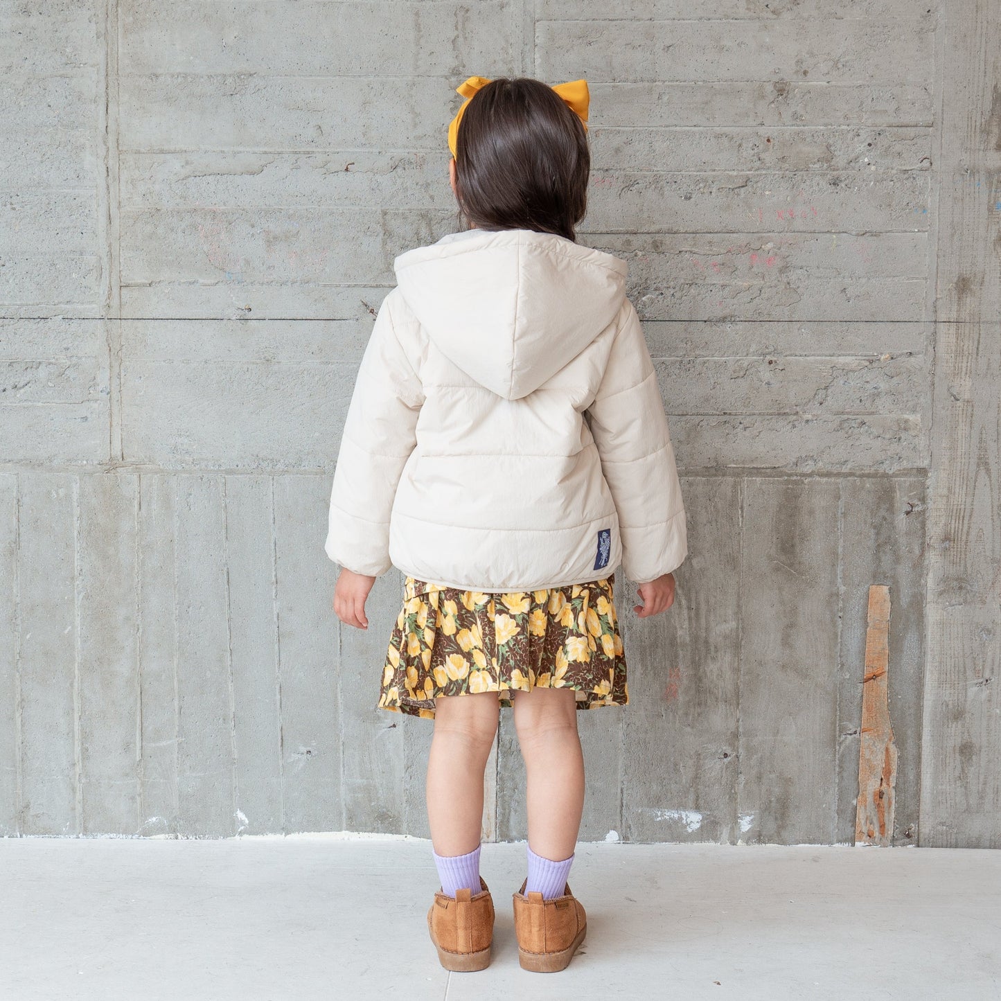 女児サーモライトブルゾン BEIGE