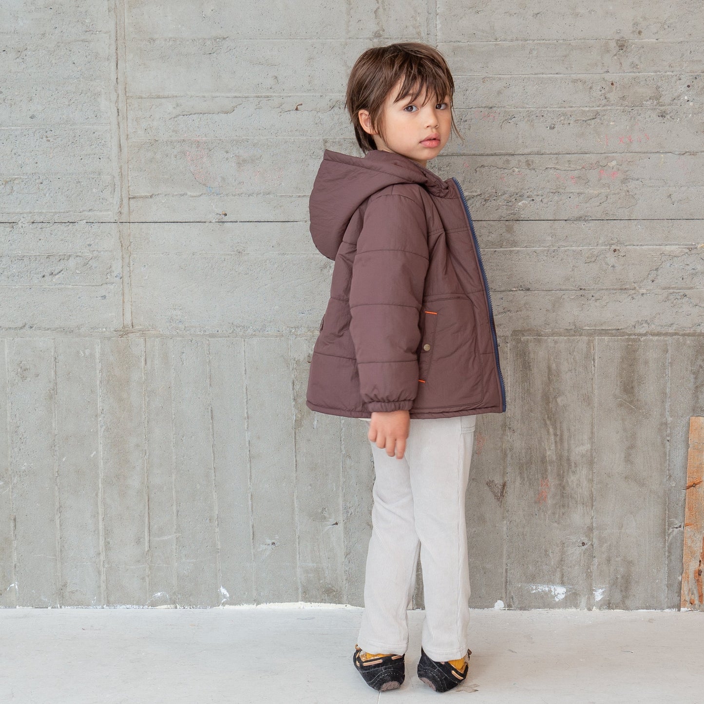 ユニサーモライトブルゾン BROWN