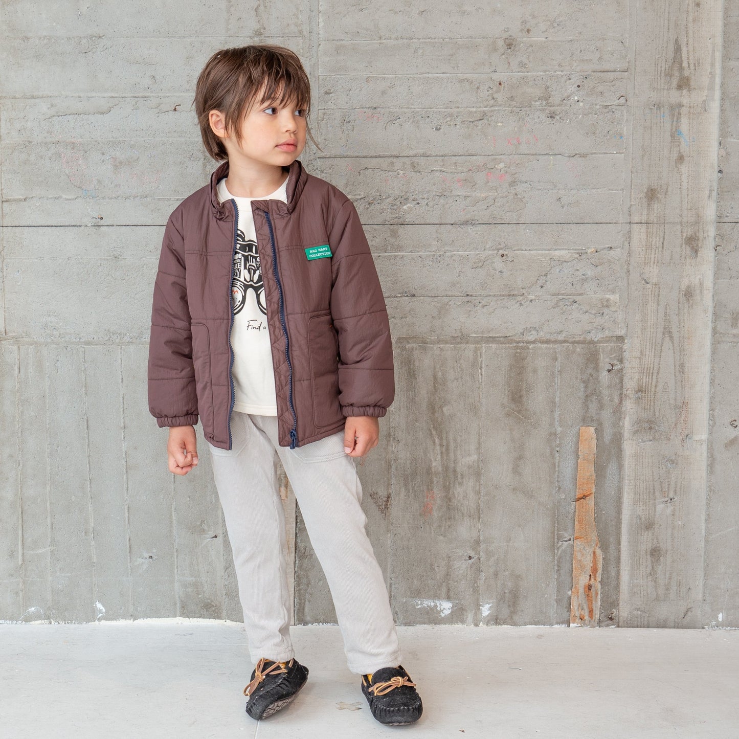 ユニサーモライトブルゾン BROWN