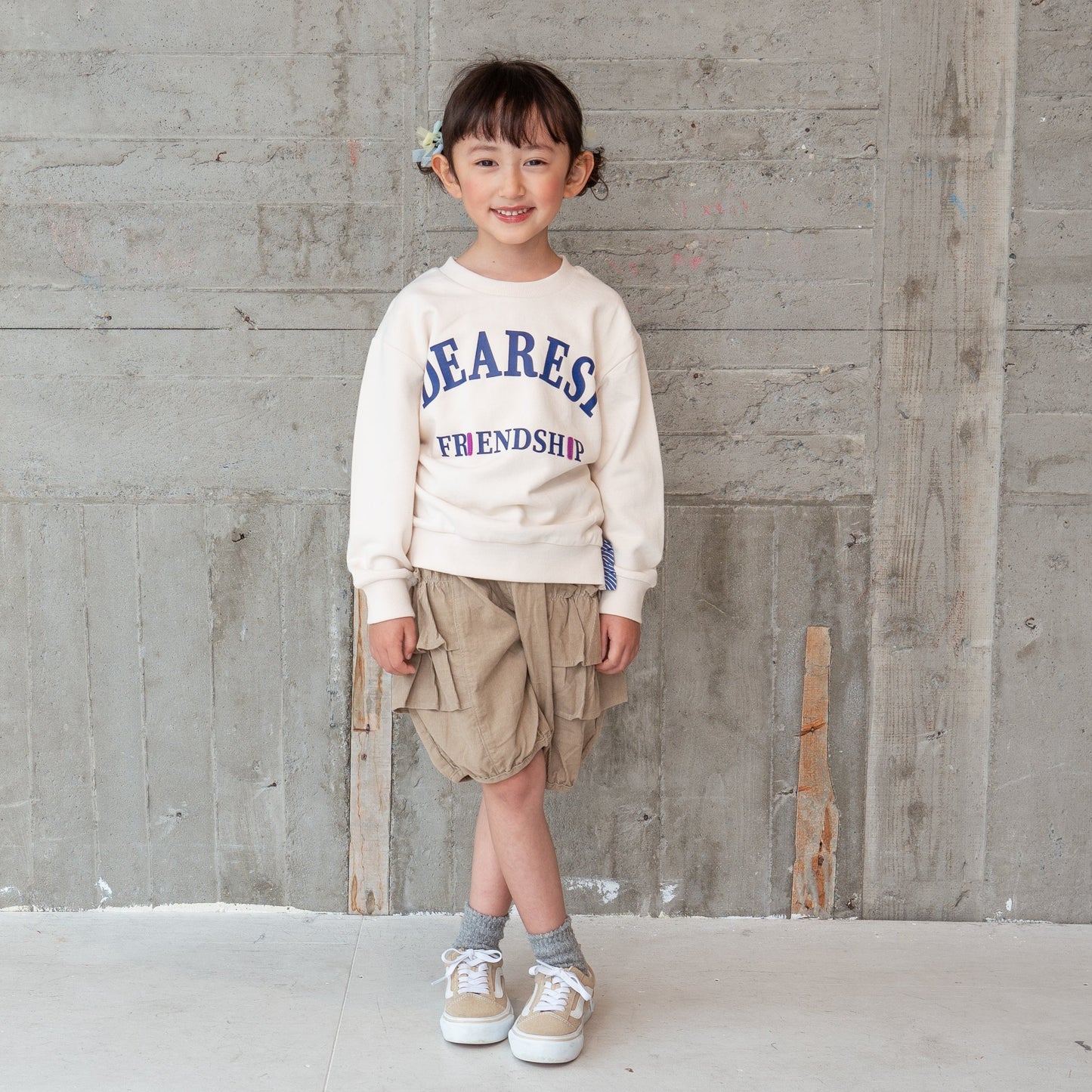 付け襟・トレーナーセット IVORY