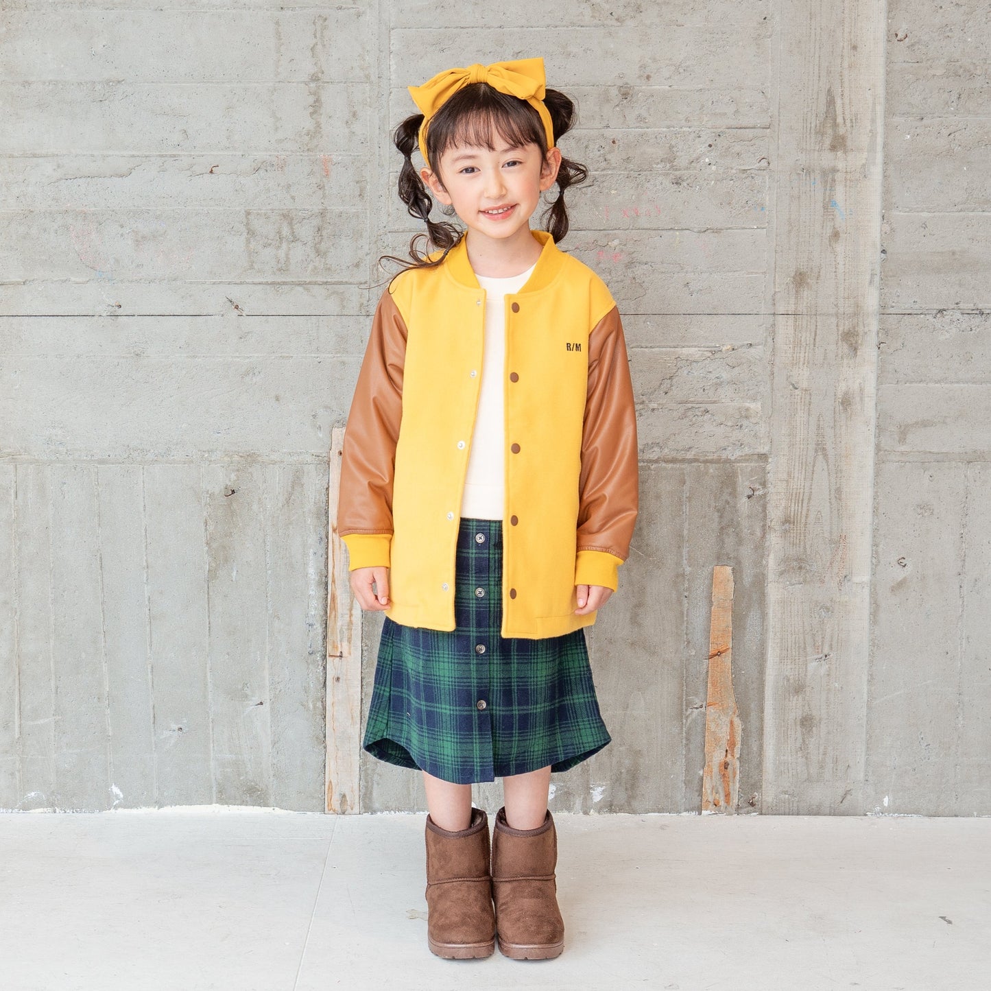 メルトンロングジャケット YELLOW