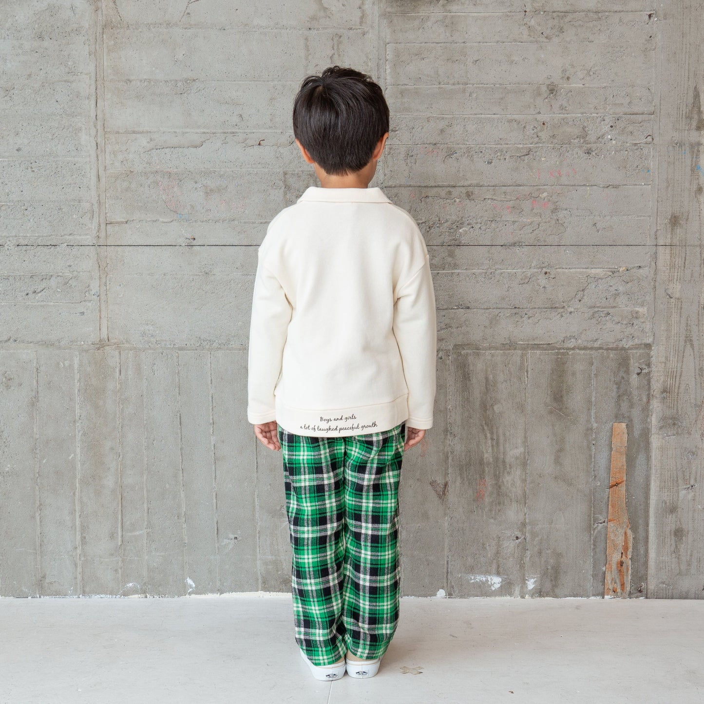 ジップアッププルオーバー IVORY