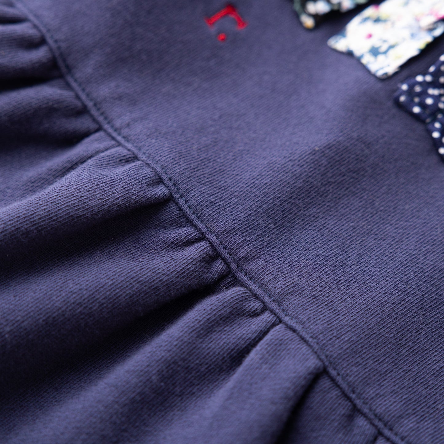 フリルチュニックトレーナー NAVY