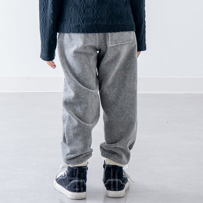 ニットコールリブパンツ　GRAY
