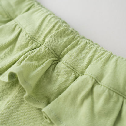 カットソーパンツ6分丈　KHAKI