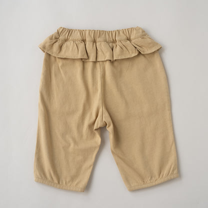 カットソーパンツ6分丈　BEIGE