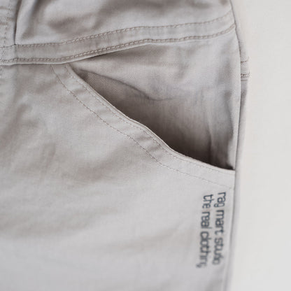 ストレッチカラーパンツ５分丈　GRAY