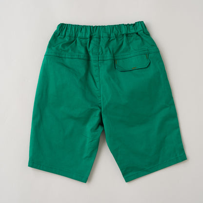 ストレッチカラーパンツ５分丈　GREEN