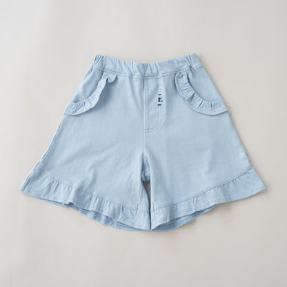 フリルショートパンツ　SAXE