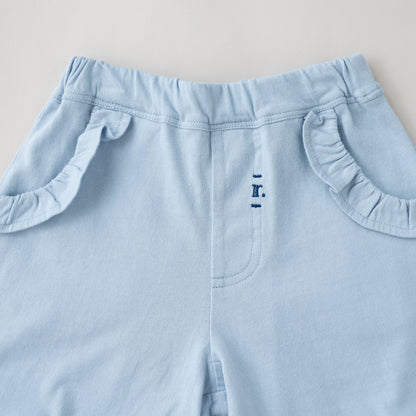 フリルショートパンツ　SAXE