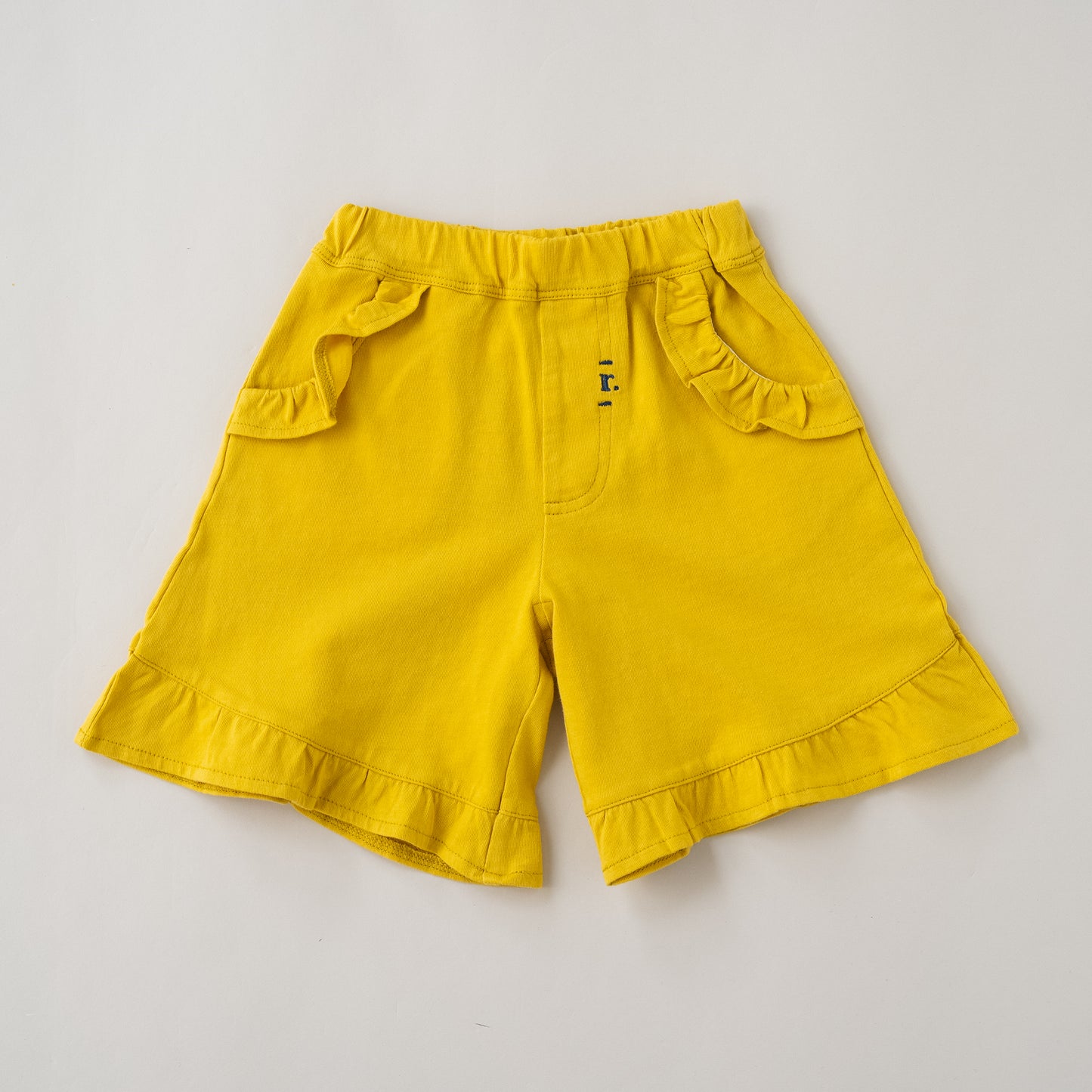 フリルショートパンツ　YELLOW