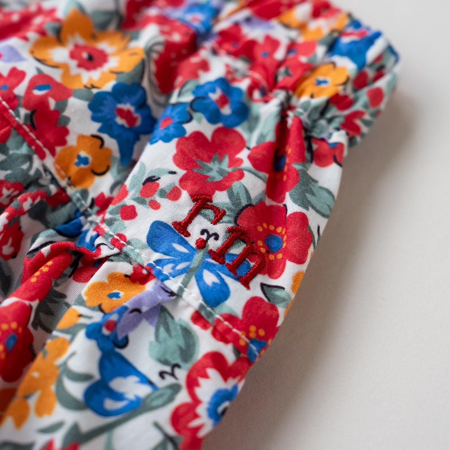 段フリルショートパンツ　PRINT