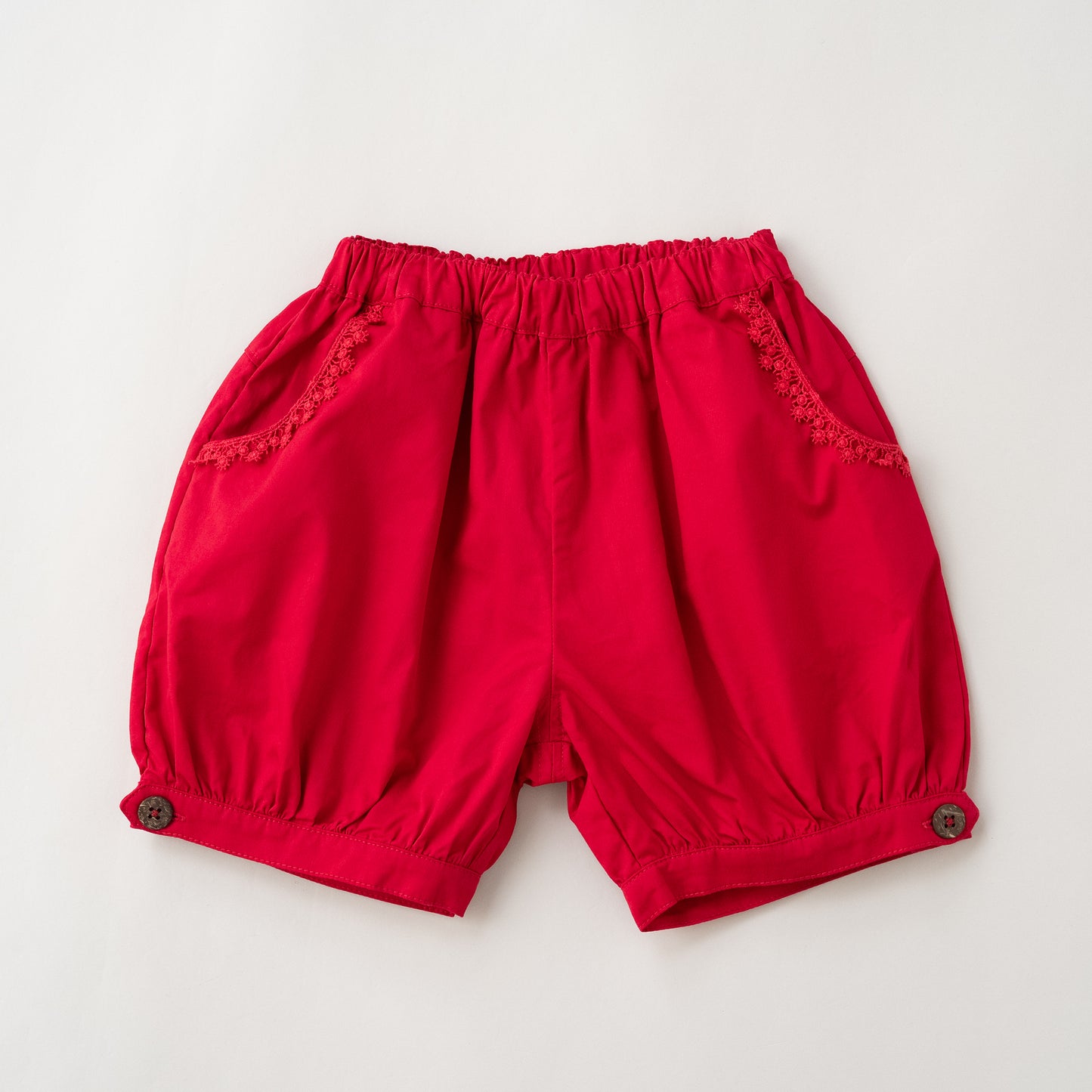 ショートバルーンパンツ　RED