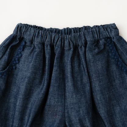 ショートバルーンパンツ　NAVY