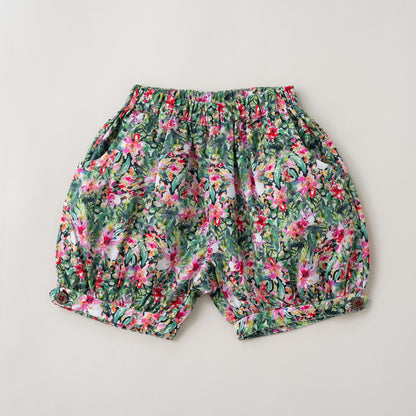 ショートバルーンパンツ　PRINT
